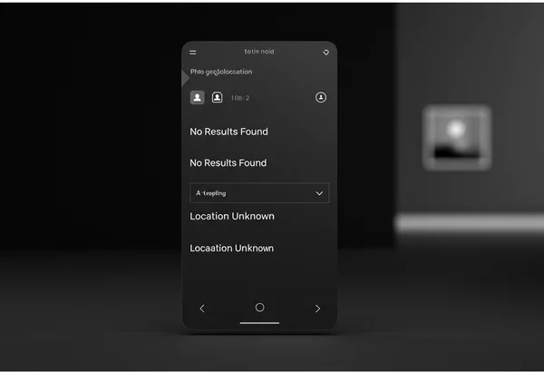 Traditional geolocation tool showing "No Results Found."